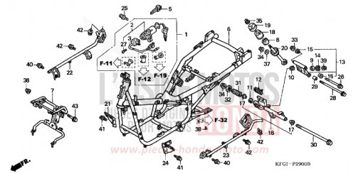 CARROSSERIE DE CHASSIS FES2501 de 2001